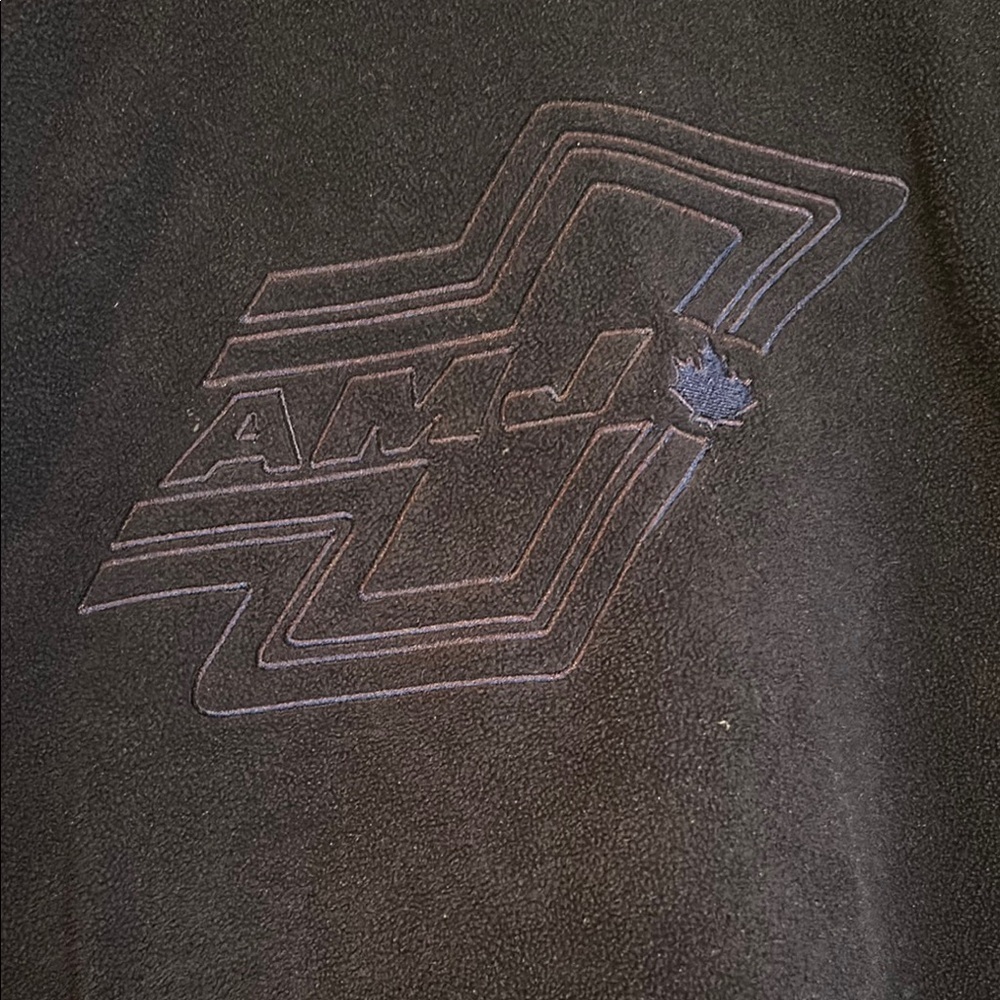 Navy Blue Hoodie with Logo - Picture 2 of 8